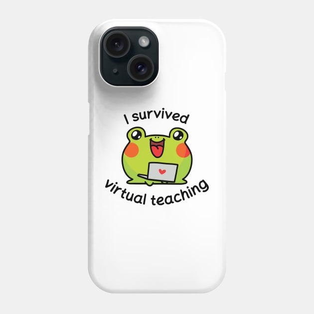 I survived virtual teaching Phone Case by Nikamii