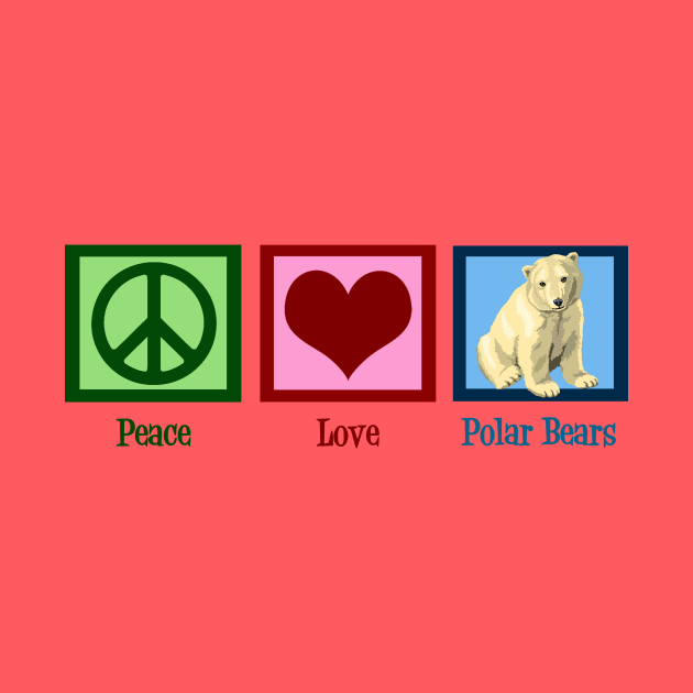 Peace Love Polar Bears by epiclovedesigns