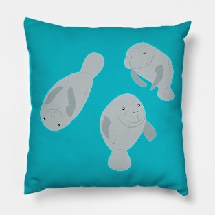 Manatees Pillow