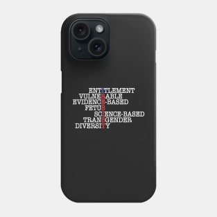 I Resist the CDC's 7 Banned Words Phone Case