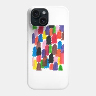 Progress Trees Watercolor Phone Case