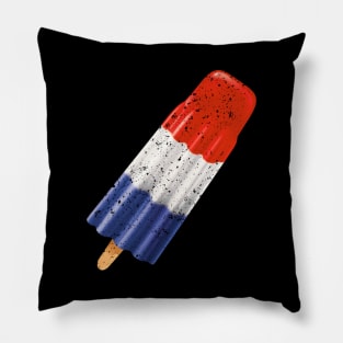 Colored Popsicle (Distressed texture) Pillow