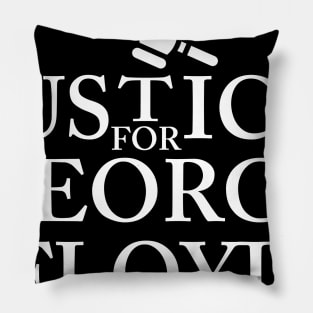 Justice for george floyd Pillow