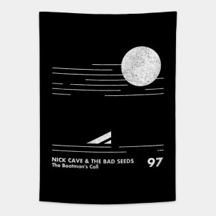 Nick Cave / Minimal Graphic Design Tribute Tapestry