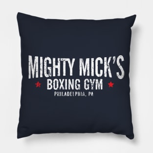 Mighty Mick's Boxing Gym Pillow