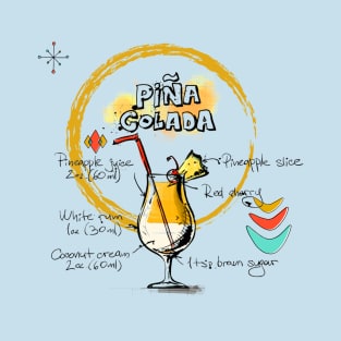 Cocktail - Pina Colada T-Shirt