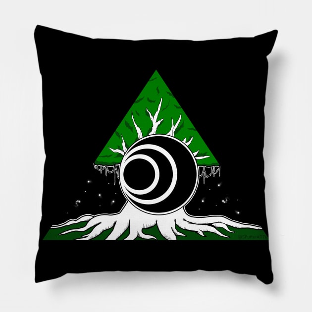 Deku Tree - Farore Goddess of Courage Pillow by SPufferARTs