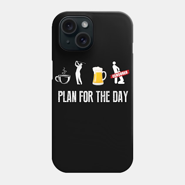 Plan For The Day Coffee Play game ... Phone Case by Diannas