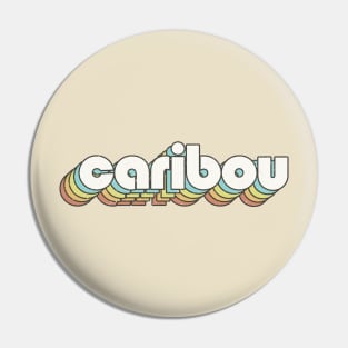 vintage color Caribou Pin