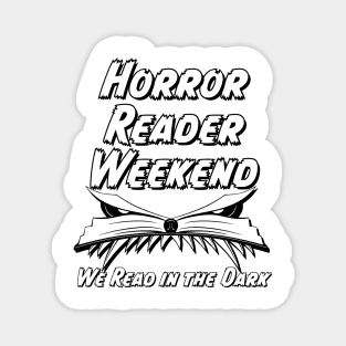 Horror Reader Weekend Logo Magnet