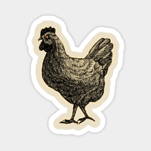 Lovely Hen Magnet