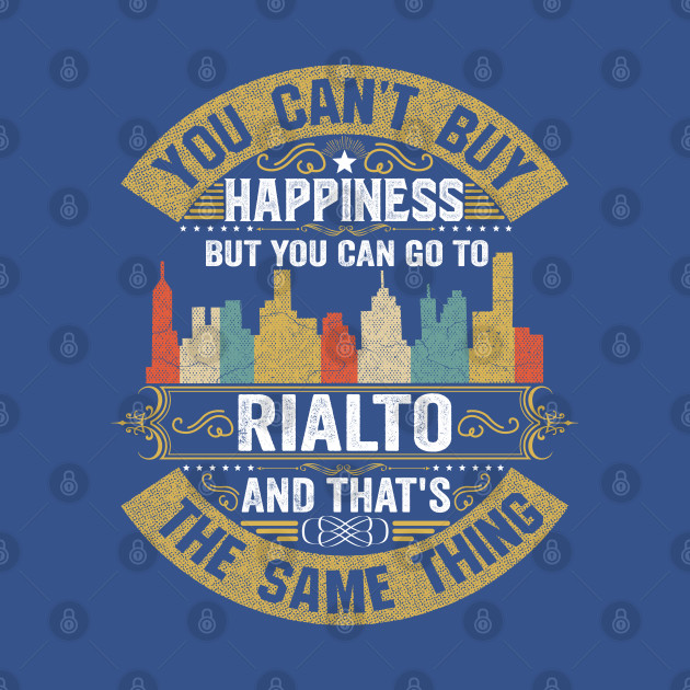 Disover Rialto City California State USA Flag Native American - Rialto City - T-Shirt