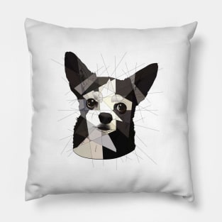 Black Chihuahua Pillow