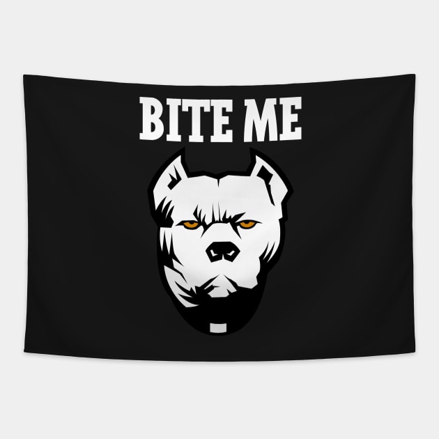 BITE ME Tapestry by hoopaman