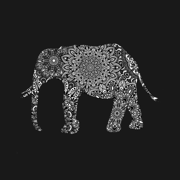 Mandala elephant by NicoleHarvey