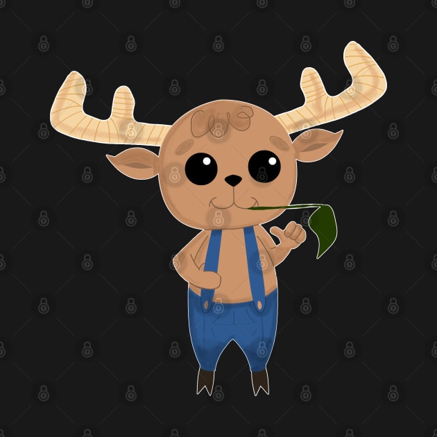 MOOSY THE CUTE LITTLE MOOSE by droidmonkey