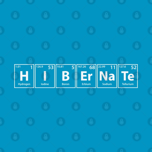 Hibernate (H-I-B-Er-Na-Te) Periodic Elements Spelling by cerebrands