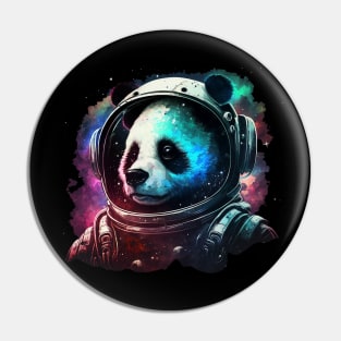 astronaut panda Pin