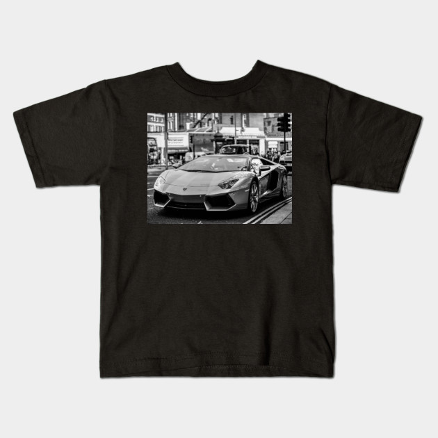 Lamborghini Aventador - Lamborghini - Kids T-Shirt | TeePublic