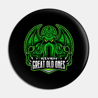 Great Old Ones (Black Print) Pin