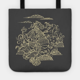 Fire Breathing Dragon Tote