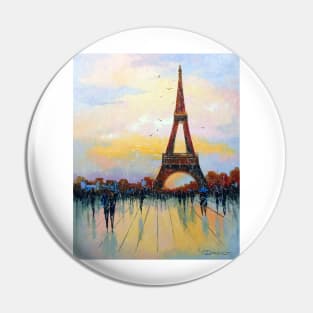 Walk through Paris Pin