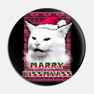 Woman yelling at Cat meme Pin