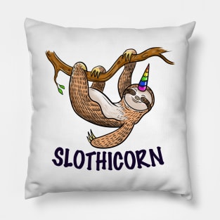 Happy Sloth Pillow