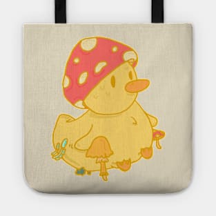 Mushroom Duckling Cottagecore Sobre Alba Tote