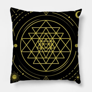 Sri Yantra | Sacred Geometry Pillow