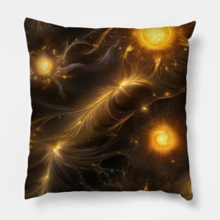 Vibrant cosmic explosion Pillow