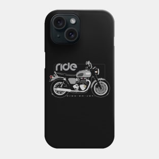 Ride t120 bw Phone Case