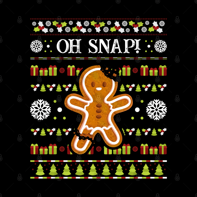 Gingerbread Man Christmas Cookie Costume Baking Team by Happy Shirt