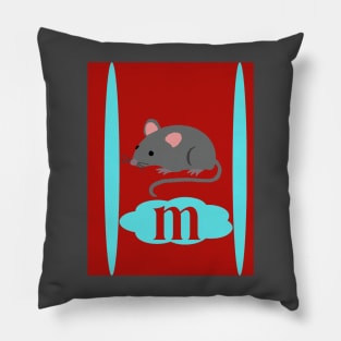 The deceitful mouse Pillow