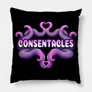 Purple Consentacles Pillow