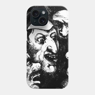 The ugly faces Phone Case