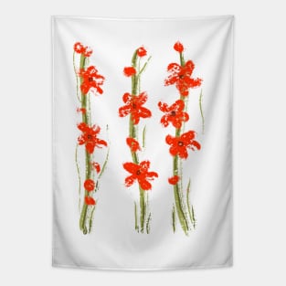 Oil flowers Tapestry