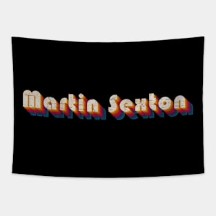 retro vintage Martin Sexton Tapestry