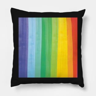 Rainbow Support Design, Artwork, Vector, Graphic Pillow