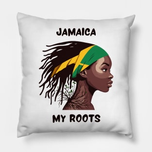 Jamaica My Roots Pillow
