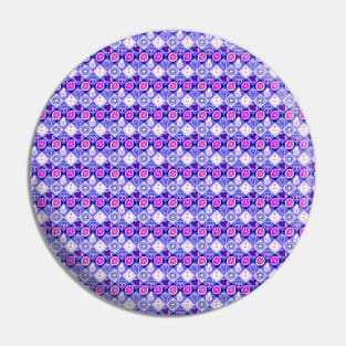 Purple Fruit Diamond Pattern Pin