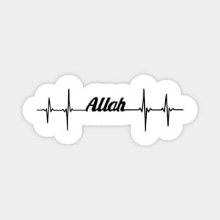 Allah Heartbeat Magnet