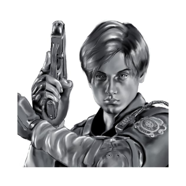 Leon Kennedy - RE2: Remake by tommyibrado