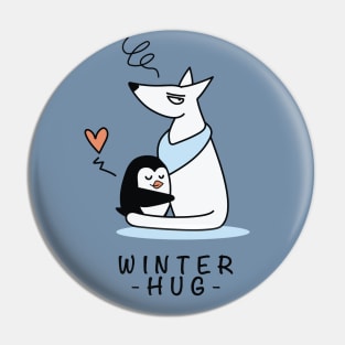 Winter hugs! Pin