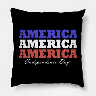 independence day shirt, fourth of july, american flag, gift Pillow