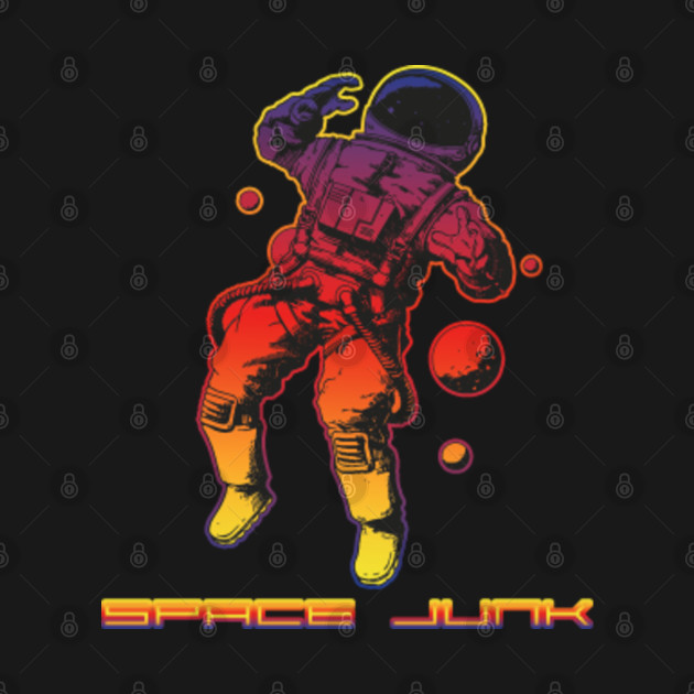 Discover The Space|Junk - Astronaut Junkie Rider - Space Junk - T-Shirt