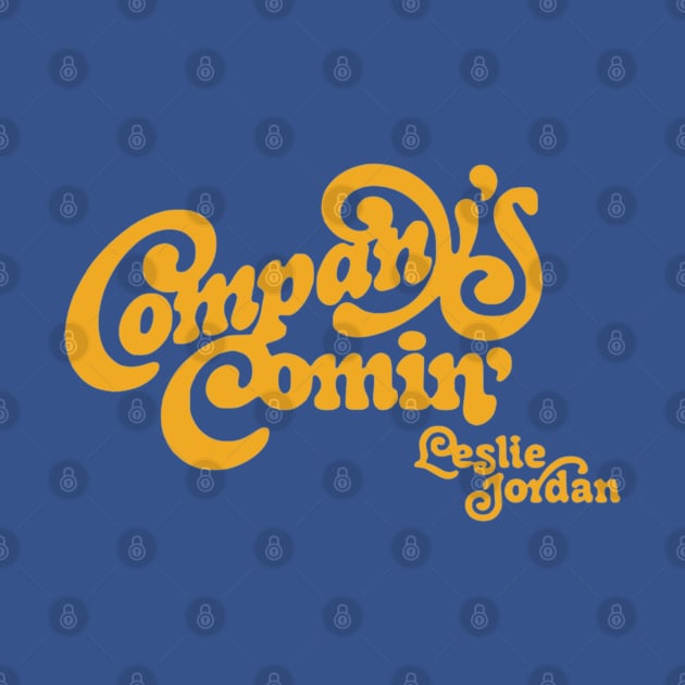 Leslie Jordan Company’s Comin’ by Music City Collectibles