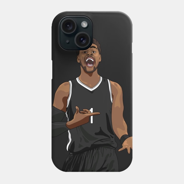 D'Angelo Russell Cartoon Phone Case by hesxjohnpaul