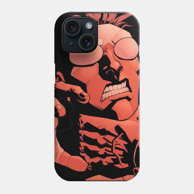 invincible stckr Phone Case by super villain