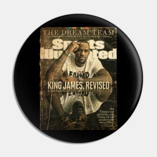 COVER SPORT - SPORT ILLUSTRATED - KING JAMES REVISED Pin